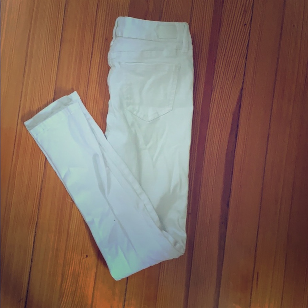 White jeans